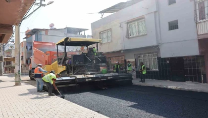 Akdeniz Belediyesi mahalle yollarını yeniliyor