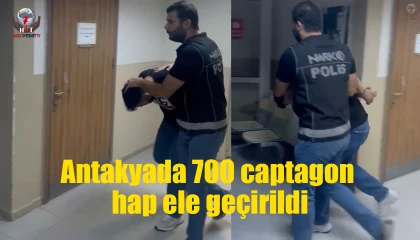 Antakyada 700 captagon hap ele geçirildi