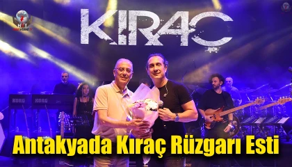 Antakyada Kıraç rüzgarı esti