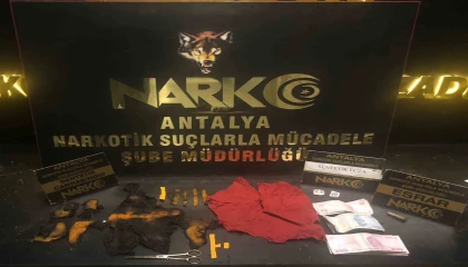 Antalyada uyuşturucu operasyonlarında 7 tutuklama