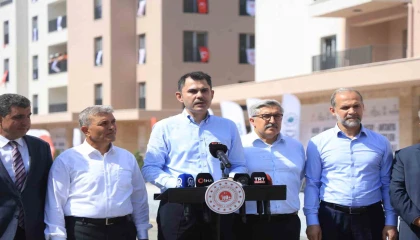 Bakan Kurum: Ağustos ayı içinde 300 bininci konutumuzun anahtarlarını da Malatyamızda Sayın Cumhurbaşkanımızın teşrifleriyle teslim edeceğiz