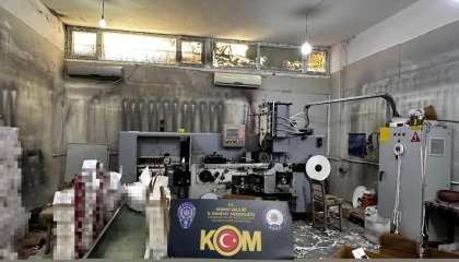 Bardak üretimi için kiralayıp, makaron üretim tesisine çevirmiş