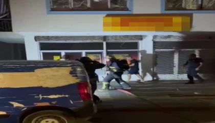 Çocukların dikkati yangının büyümesini engelledi