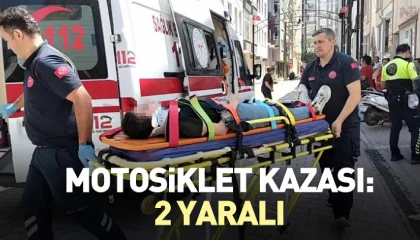 Dörtyol’da motosiklet kazası: 2 yaralı