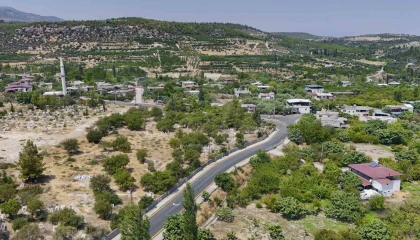 Gülnarın caddeleri daha konforlu hale geldi