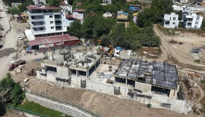 Hasanbeylide rezerv alan inşaatları hızla yükseliyor