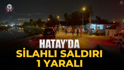 Hatayda silahlı saldırı: 1 yaralı