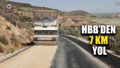 HBB, Çakallıda 7 km yol yaptı