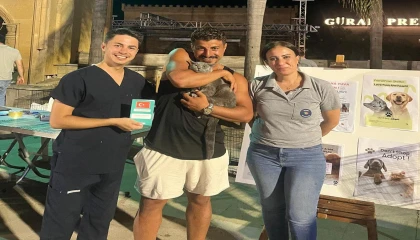 İki konserde 15 evcil hayvan sahiplendirildi