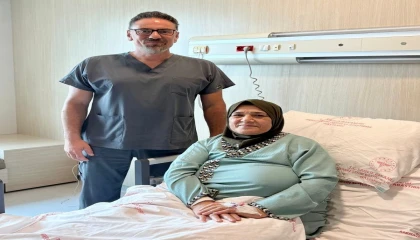 Iraklı hasta Mersinde şifa buldu