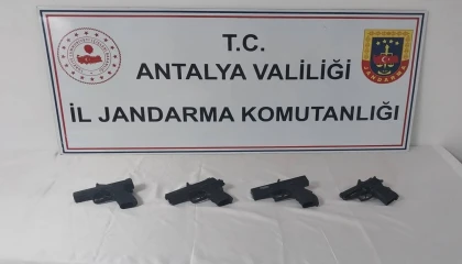 Jandarmadan kaçak silah operasyonu