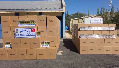 Kahramanmaraşta 6 milyon adet makaron ele geçirildi