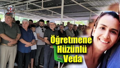 Kansere yenik düşen öğretmene hüzünlü veda