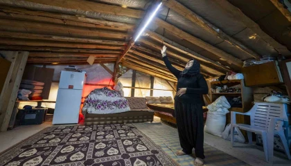 Kıl çadırlar güneşle aydınlandı, üreticinin yüzü güldü