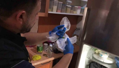 Kokain buzdolabından çıktı