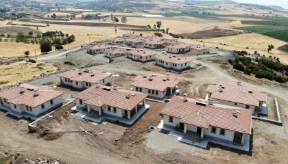 Köy konutları hızla tamamlanıyor: Bu evleri kendi gücümüzle yapamazdık