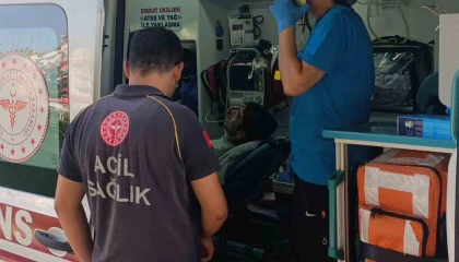 Manavgatta motosiklet kazası: 1 yaralı