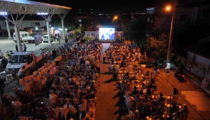 Mehmet Tönge Mahallesinde nostaljik sinema keyfi