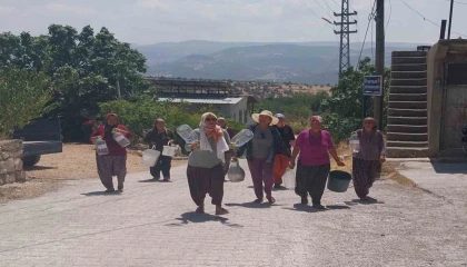 Mersin Mutun kırsal mahalleleri su sorununa çözüm istedi