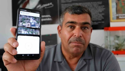 Mezarlıkta uyuşturucu satışını fark eden muhtar gece görüş ve sesli uyarı sistemli kamera sistemi kurdu