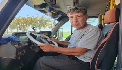 Otobüs şoförleri güzergah tartışmasında dolmuş şoförlerini böyle tehdit etti