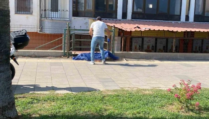 Sahil kenarındaki yürüyüş yolunda ceset bulundu
