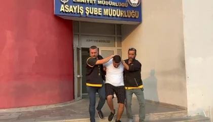 Saranın korkulu rüyası firari hükümlü yakalanıp cezaevine gönderildi