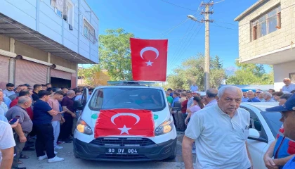 Şehit olan orman personeli Demirel son yolculuğuna uğurlandı