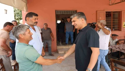 Şener, Iğdır Mahallesinde vatandaşlarla buluştu