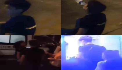 Sırtında bıçakla hastaneye kaldırıldı