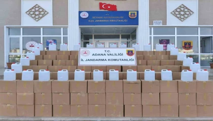 Tır dorsesinde 2 bin 920 litre etil alkol ele geçirildi