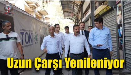 Uzun Çarşı Yenileniyor