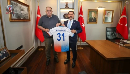 VALİ MASATLI, İSKENDERUNSPOR BAŞKANI BOLAT’I AĞIRLADI