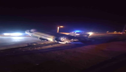 Yol çalışmasını fark edemeyen sürücü takla attı: 1 yaralı