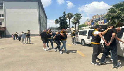 Yüksek kazanç vaadiyle dolandırıcılık polise takıldı: 8 tutuklama