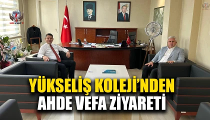 YÜKSELİŞ KOLEJİ’NDEN AHDE VEFA ZİYARETİ