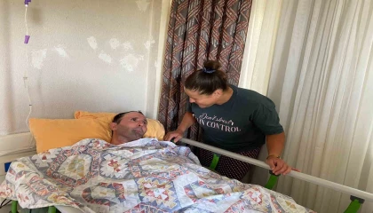 7 yıldır yatağa bağımlı eşine bakan kadına evden tahliye şoku