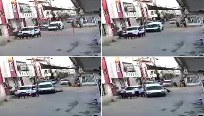 Adanada 17 gün önce yaşanan olayın görüntüleri ortaya çıktı: Şüpheliler polisten kaçarken çocuğa çarpmış
