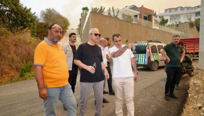 Alanya Belediye Başkanı Özçelik: Yangında insan kaybımızın olmaması sevindirici