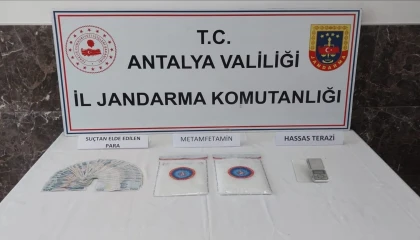 Alanyada uyuşturucu operasyonu