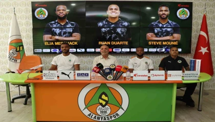 Alanyaspordan 3 imza