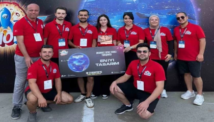 ALKÜye Teknofestte En İyi Tasarım ödülü