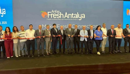 Anfaş Fresh Antalya Fuarı kapılarını açtı