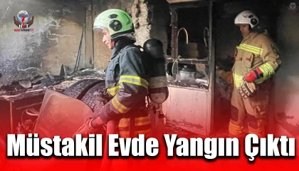Antakyada müstakil evde yangın çıktı