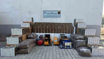 Antalyada 1 milyon doldurulmuş makaron ele geçirildi