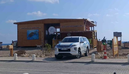 Antalyada deniz kaplumbağası ambulansı göreve başladı