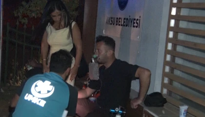 Antalyada korkutan sazlık yangını söndürüldü