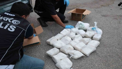Bardak kolilerinden kilolarca uyuşturucu çıktı: 7 tutuklama
