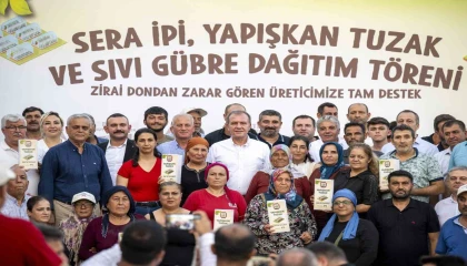 Başkan Seçer, üreticilere destek törenine katıldı