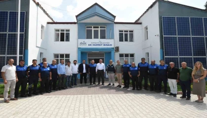 Başkan Yapar, zabıta personeliyle bir araya geldi